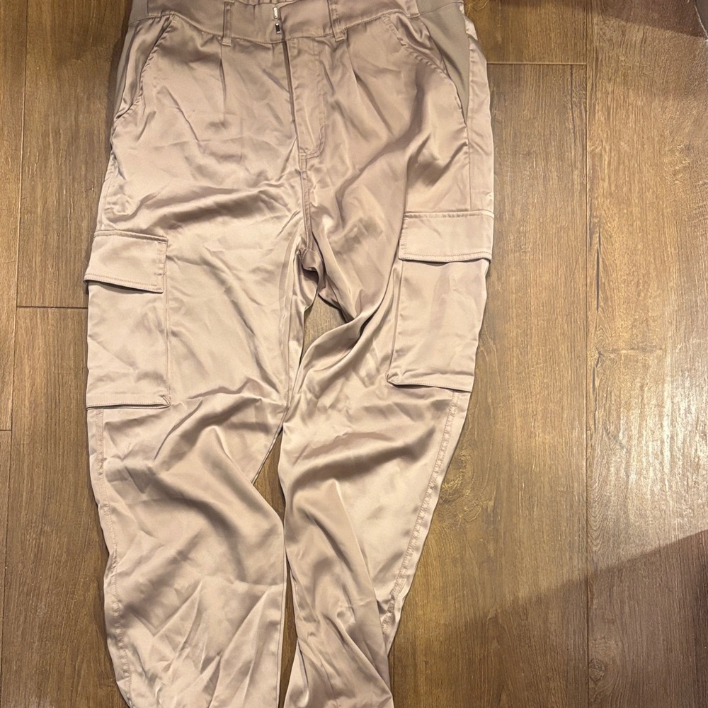 YoungLA Beige Silk Pants